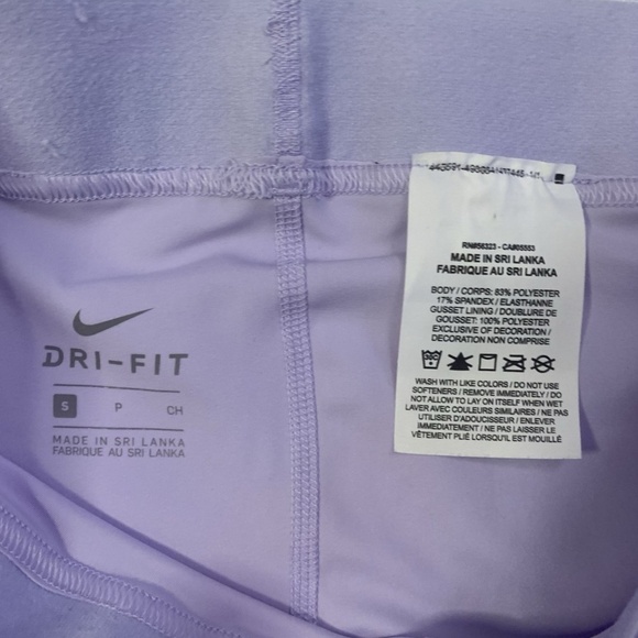 NIKE PRO Meta Training Compression Tight Women’s Small Lavender Mist DRI-FIT - Picture 13 of 14